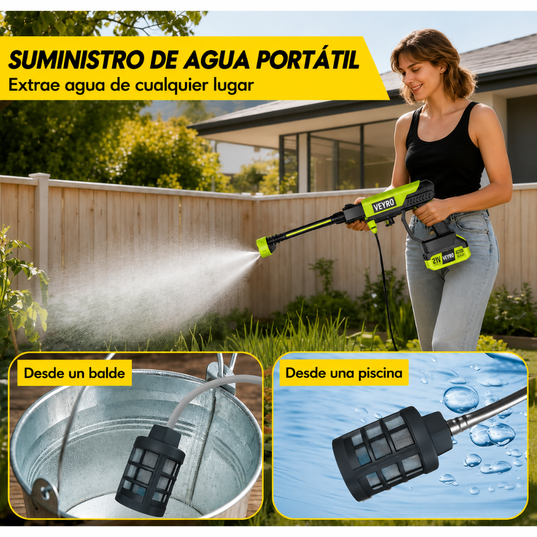Hidrolimpiadora inalámbrica Veyro