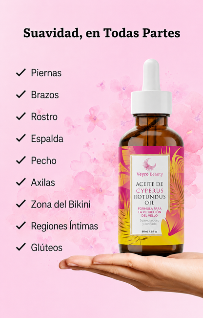 Cypera Aceite reductor del vello