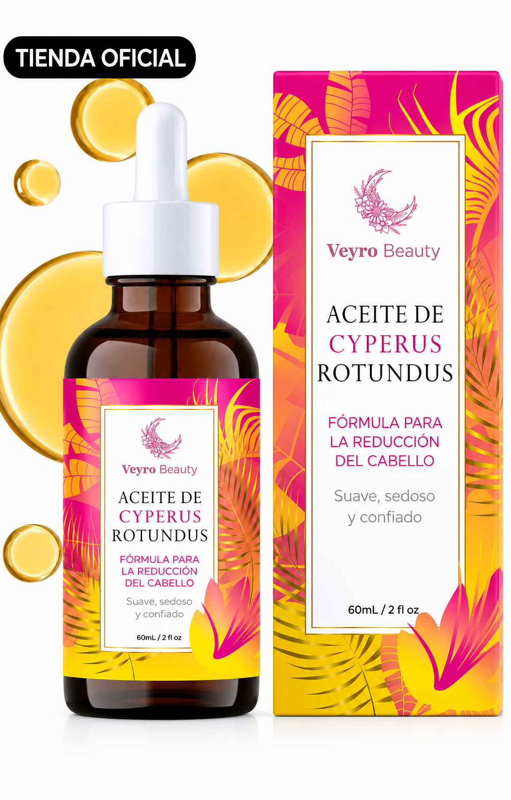 Cypera Aceite reductor del vello
